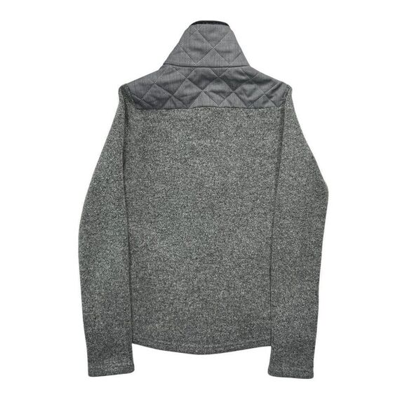 Smartwool Women's Size Small‎ Gray Quilted Full Zip Wool Jacket - Picture 9 of 15